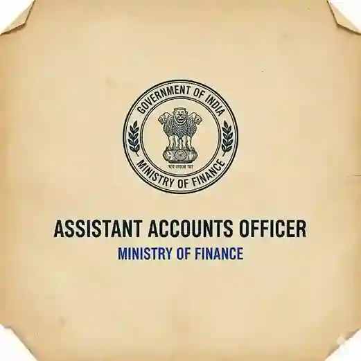 Assistant Accounts Officer - Ministry of Finance Infographic showing diverse government accounting jobs roles in India for 2025, including salary ranges, qualifications like CA/ICWA, and application portals like SSC and UPSC websites