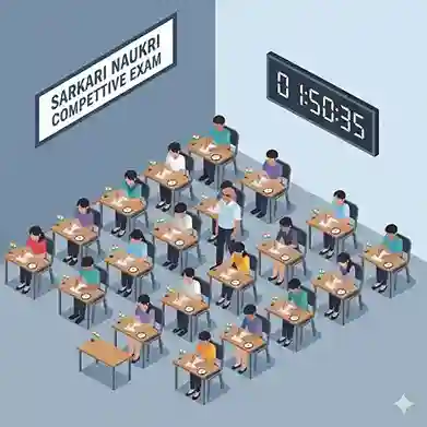 Sarkari Naukri competitive exams - Government job examination process