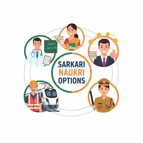 Sarkari Naukri options - Various government job sectors and positions available