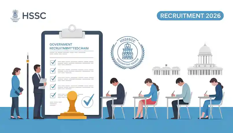 HSSC Recruitment 2026 Haryana exam notification image